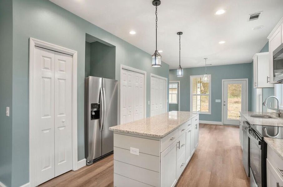 Furnished interior view inside a new home in , Seabrook (Image 5).