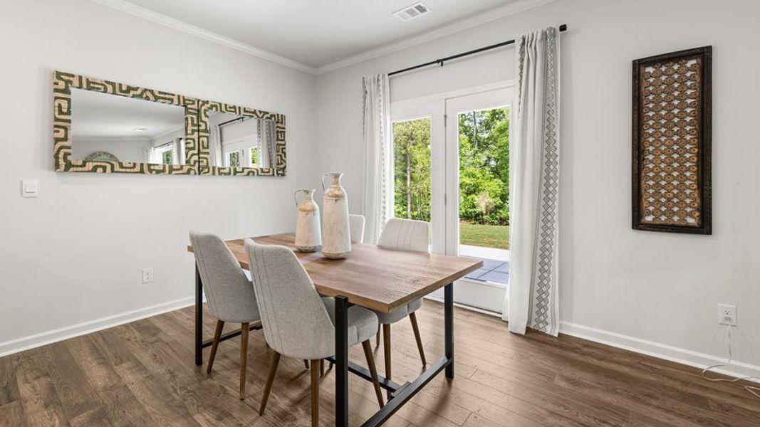 Furnished interior view inside a new home in Parkside at Carter Grove, Cartersville (Image 26). Furnished interior view inside a new home in Parkside at Carter Grove, Cartersville (Image 26).
