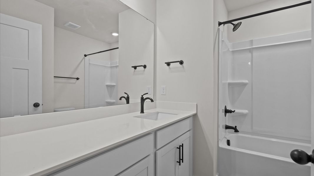 Furnished interior view inside a new home in Ransdell Pointe, Spartanburg (Image 15).