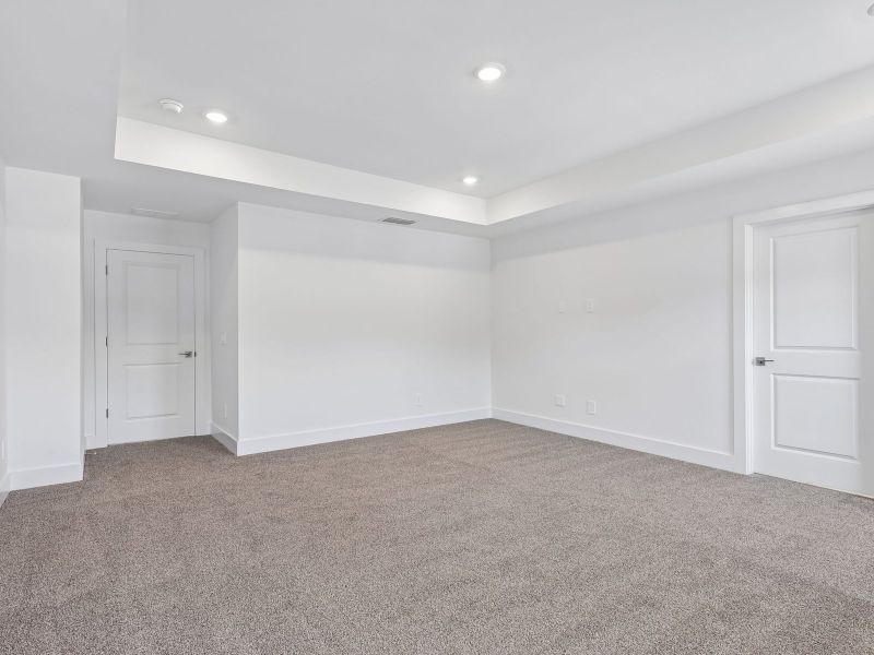 Spacious, unfurnished interior of a new home in Station Hill - Estate Series, Franklin (Image 22). Spacious, unfurnished interior of a new home in Station Hill - Estate Series, Franklin (Image 22).