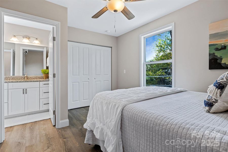Furnished interior view inside a new home in , Asheville (Image 16). Furnished interior view inside a new home in , Asheville (Image 16).