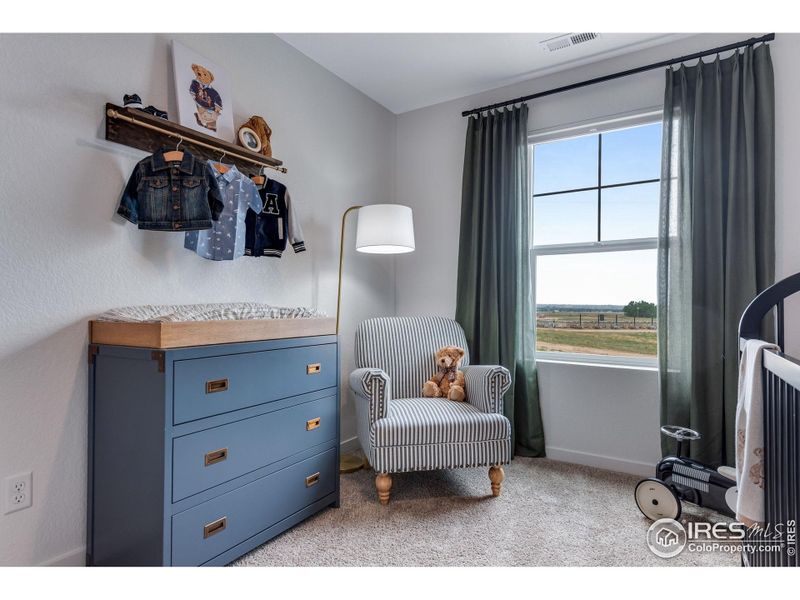 Furnished interior view inside a new home in Vista Meadows, Fort Lupton (Image 46).