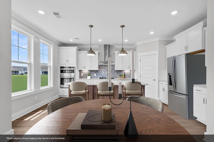 Furnished interior view inside a new home in Pebble Branch, Chapin (Image 6).