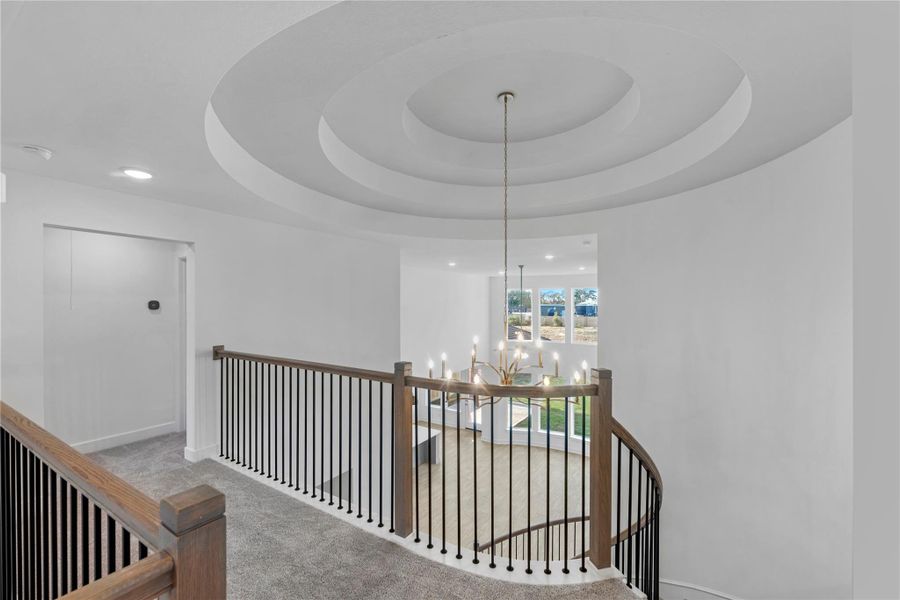 Furnished interior view inside a new home in Sienna, Missouri City (Image 8).