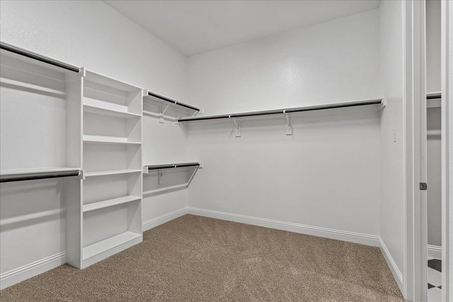 Doug Parr Homes | Hunter Plan - Walk-in Closet Doug Parr Homes | Hunter Plan - Walk-in Closet