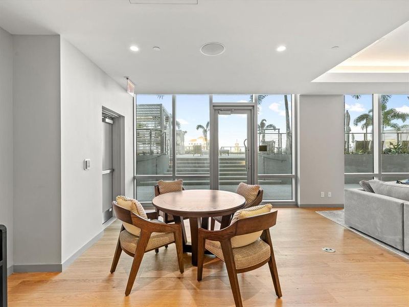 Furnished interior view inside a new home in , St. Petersburg (Image 34).