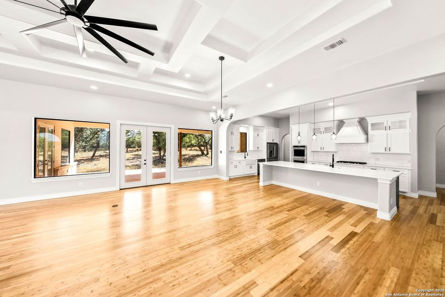 Spacious, unfurnished interior of a new home in , New Braunfels (Image 37).