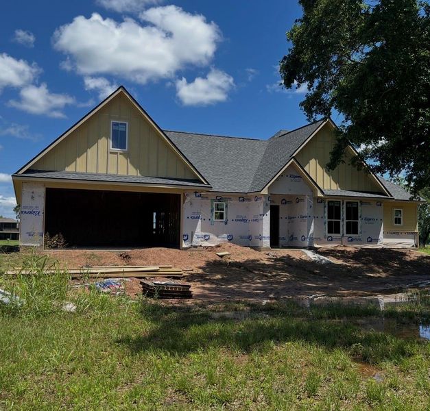 In-progress construction of a new home in , Angleton, TX (Image 8).
