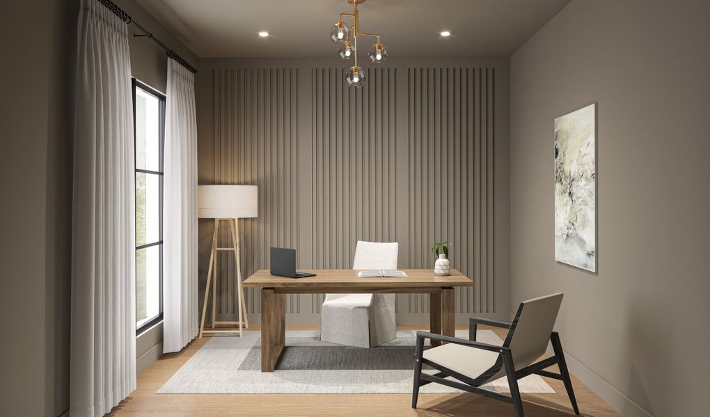 Furnished interior view inside a new home in , Dallas (Image 6). Furnished interior view inside a new home in , Dallas (Image 6).