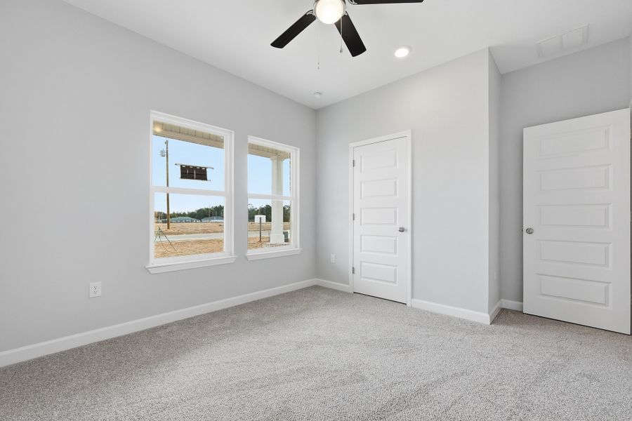 Spacious, unfurnished interior of a new home in Southern Charm, Crestview (Image 41).