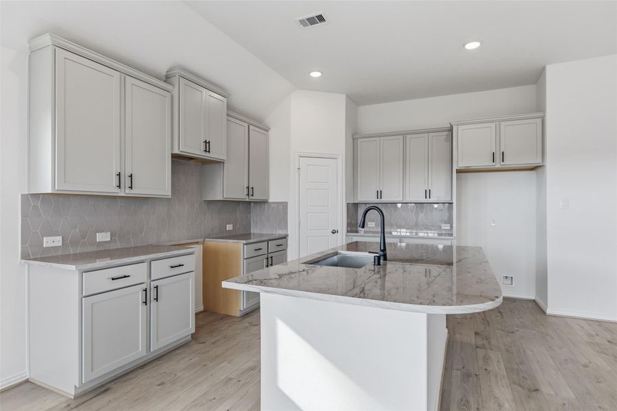 Furnished interior view inside a new home in Creekhaven, Iowa Colony (Image 16). Furnished interior view inside a new home in Creekhaven, Iowa Colony (Image 16).