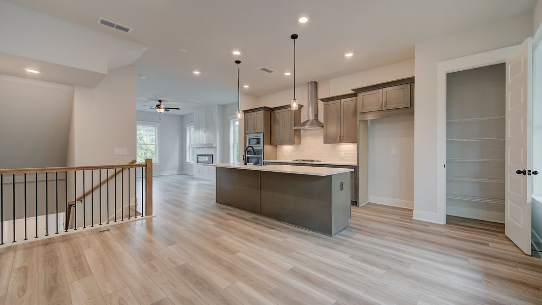 Furnished interior view inside a new home in Barrett Pointe, Kennesaw (Image 11).