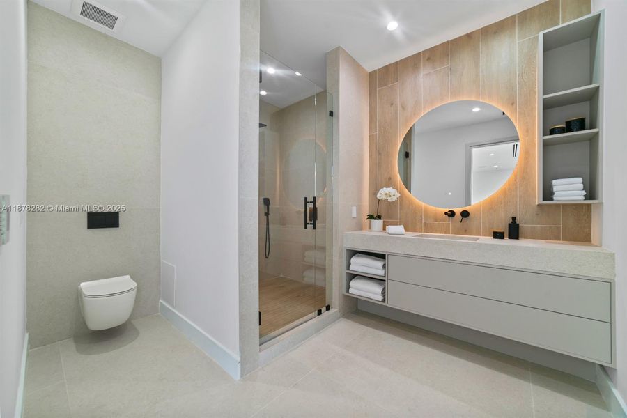 Furnished interior view inside a new home in , Wilton Manors (Image 12).