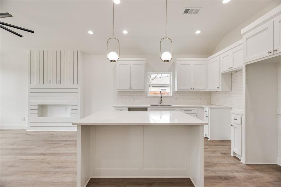 Furnished interior view inside a new home in , Dallas (Image 3).
