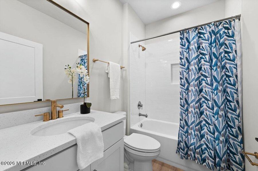 Furnished interior view inside a new home in , Jacksonville (Image 14).