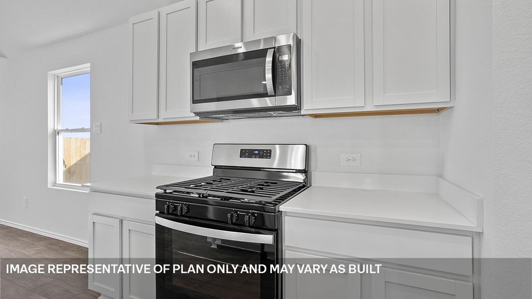 Furnished interior view inside a new home in Marigold, Kyle (Image 7).