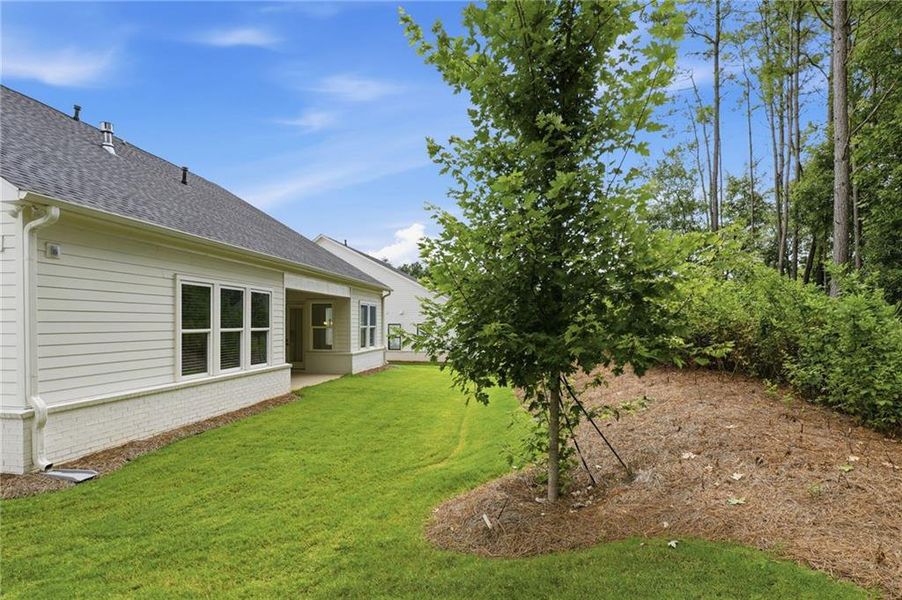 Exterior details and patio area of a home in , Cumming (Image 22).