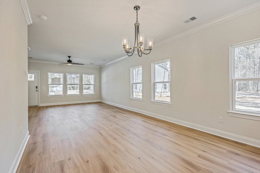 Spacious, unfurnished interior of a new home in , Summerville (Image 24).