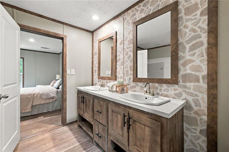 Furnished interior view inside a new home in , Clarkesville (Image 34).