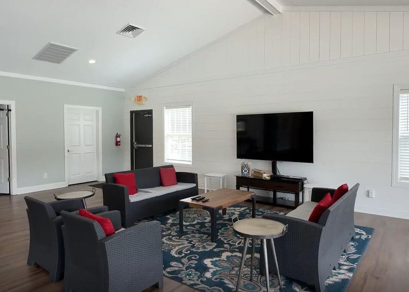 Furnished interior view inside a new home in Fairway Woods at Wyboo, Manning (Image 12). Furnished interior view inside a new home in Fairway Woods at Wyboo, Manning (Image 12).