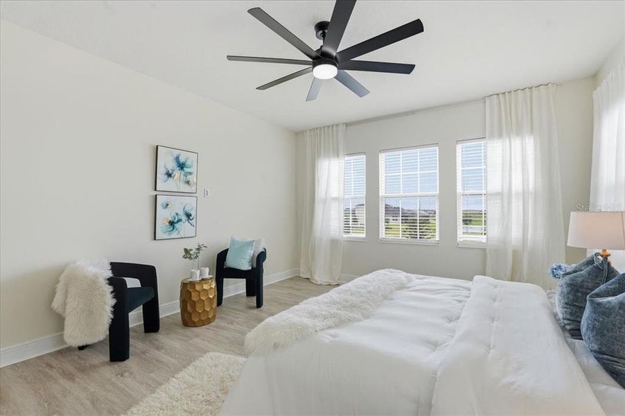 Furnished interior view inside a new home in , San Antonio (Image 30).
