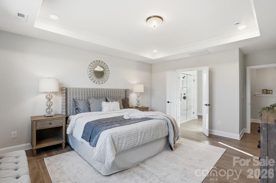 Furnished interior view inside a new home in Carrington, Stanley (Image 36).