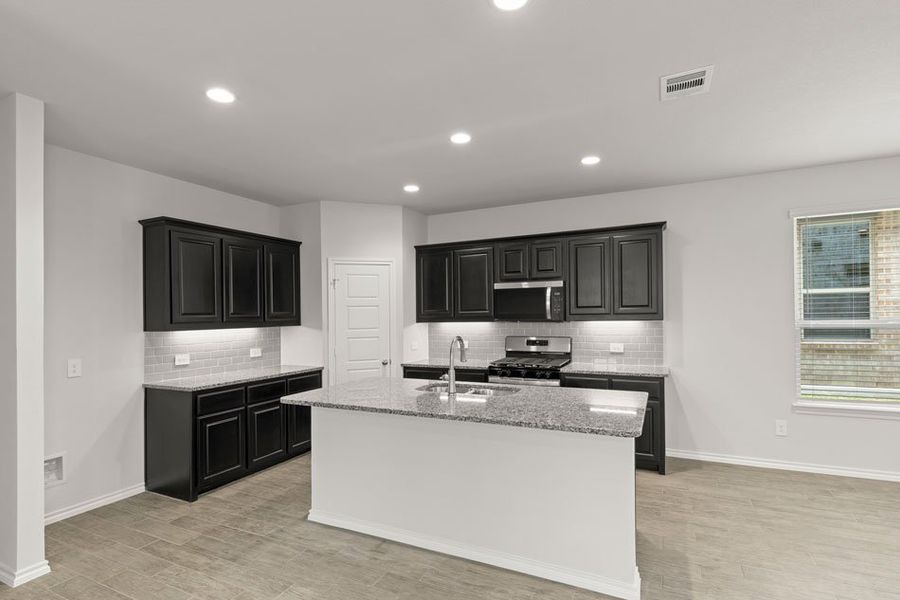 Representative exterior photo of a completed home built from the Maple by Impression Homes in ValleyBrooke, Mesquite, TX (Image 7).