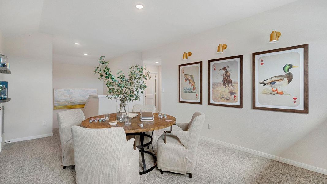 Furnished interior view inside a new home in Thunder Rock, Marble Falls (Image 9).