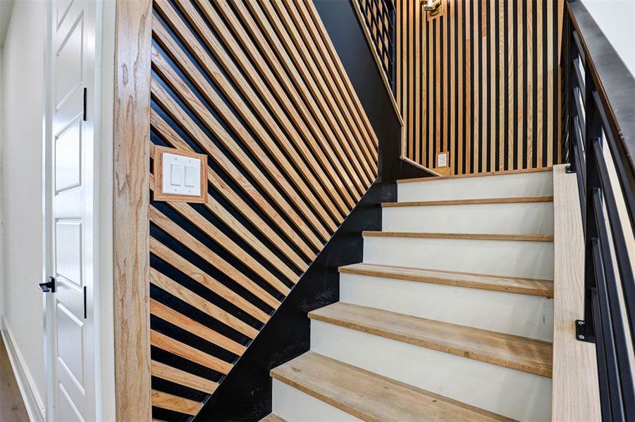 Close-up of interior finishes inside a home in , Keller (Image 15).