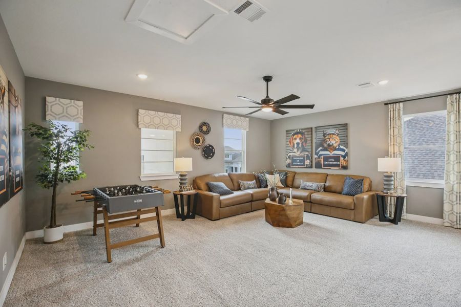 Representative furnished interior of a home built from the Dayton by Chesmar Homes in Jubilee 50's, Hockley (Image 10).