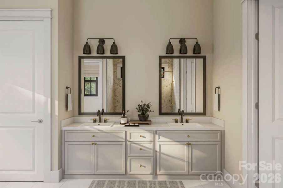 Furnished interior view inside a new home in , Indian Land (Image 8).