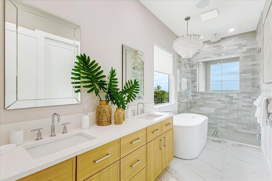 Furnished interior view inside a new home in , Cocoa Beach (Image 26). Furnished interior view inside a new home in , Cocoa Beach (Image 26).