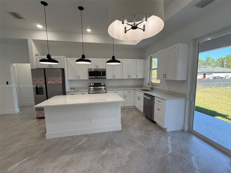Furnished interior view inside a new home in , Lehigh Acres (Image 8).
