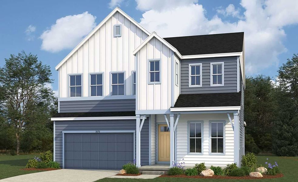 Modern Farmhouse Elevation