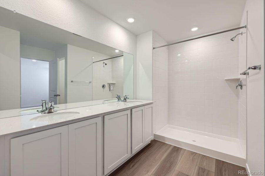 Furnished interior view inside a new home in Copper Chase: The Celestial Collection, Colorado Springs (Image 7).