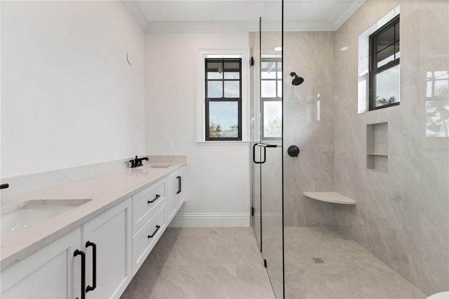 Furnished interior view inside a new home in , Boca Grande (Image 6).