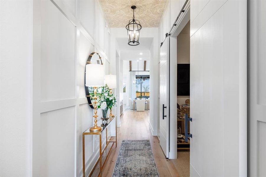 Furnished interior view inside a new home in Canyon Creek Estates, Sherman (Image 38). Furnished interior view inside a new home in Canyon Creek Estates, Sherman (Image 38).