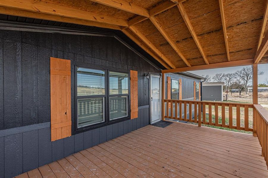 Exterior details and patio area of a home in , Sherman (Image 23).