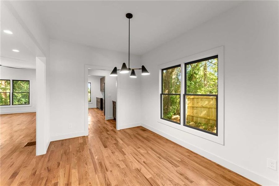 Spacious, unfurnished interior of a new home in , Atlanta (Image 18). Spacious, unfurnished interior of a new home in , Atlanta (Image 18).
