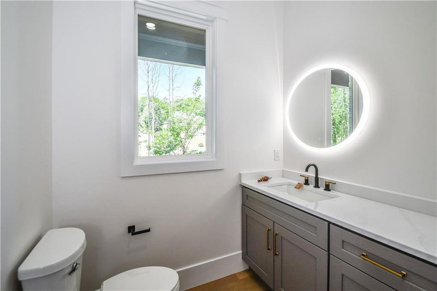 Furnished interior view inside a new home in , Hoschton (Image 5).