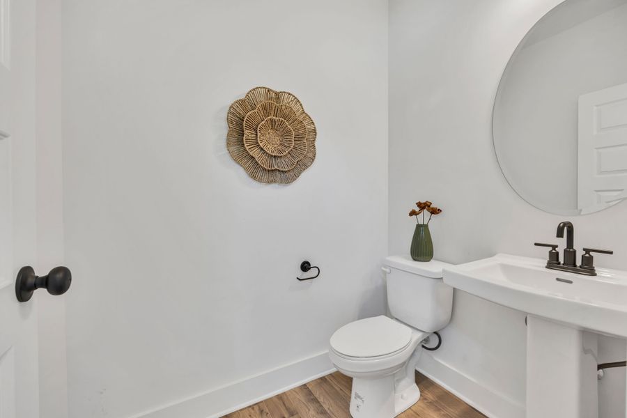 Representative furnished interior of a home built from the Fontaine by Parkside Builders in The Parks of Mill Town, Chattanooga (Image 13).