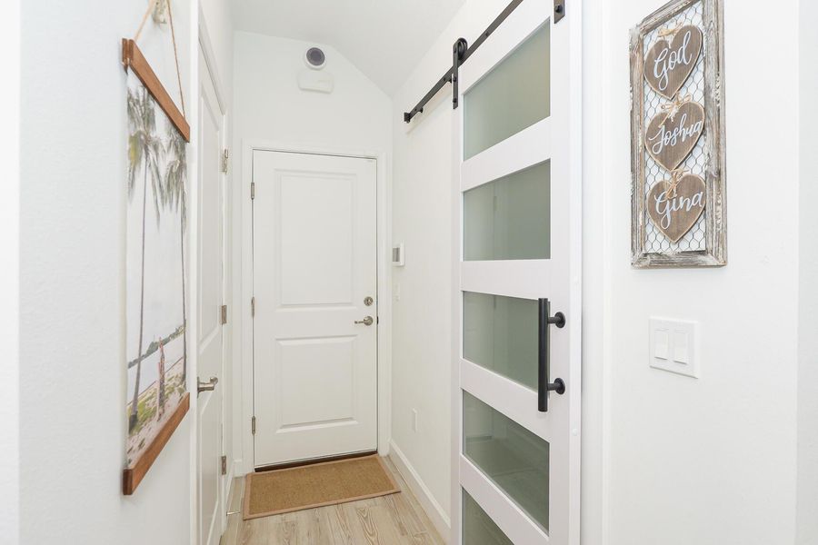 Furnished interior view inside a new home in , Port St. Lucie (Image 49).