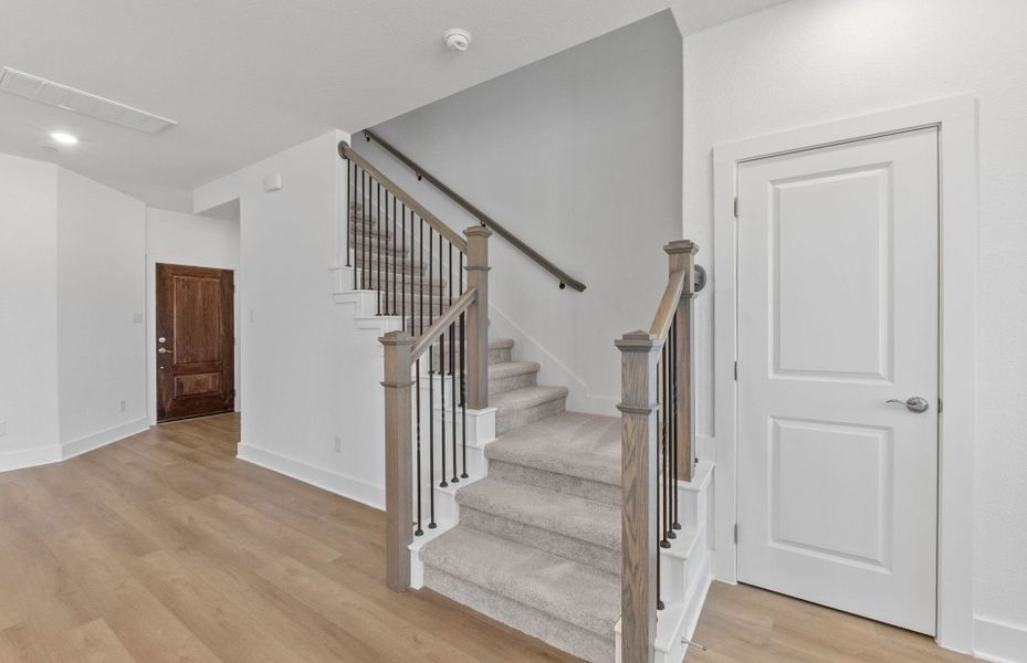 Furnished interior view inside a new home in Northpoint at Old Settlers, Round Rock (Image 7).