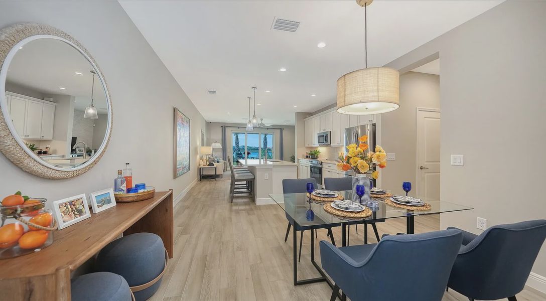 Representative furnished interior of a home built from the Avery by Neal Communities in SkySail, Naples (Image 17).