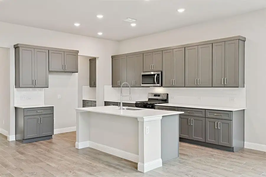 Furnished interior view inside a new home in Venetian, Weston (Image 4).