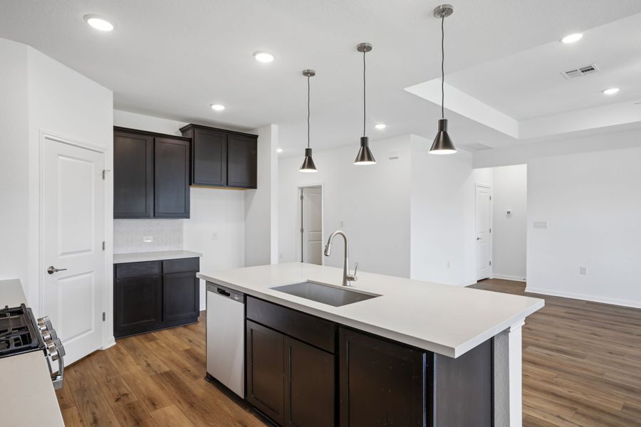 Furnished interior view inside a new home in Lisso, Pflugerville (Image 9).