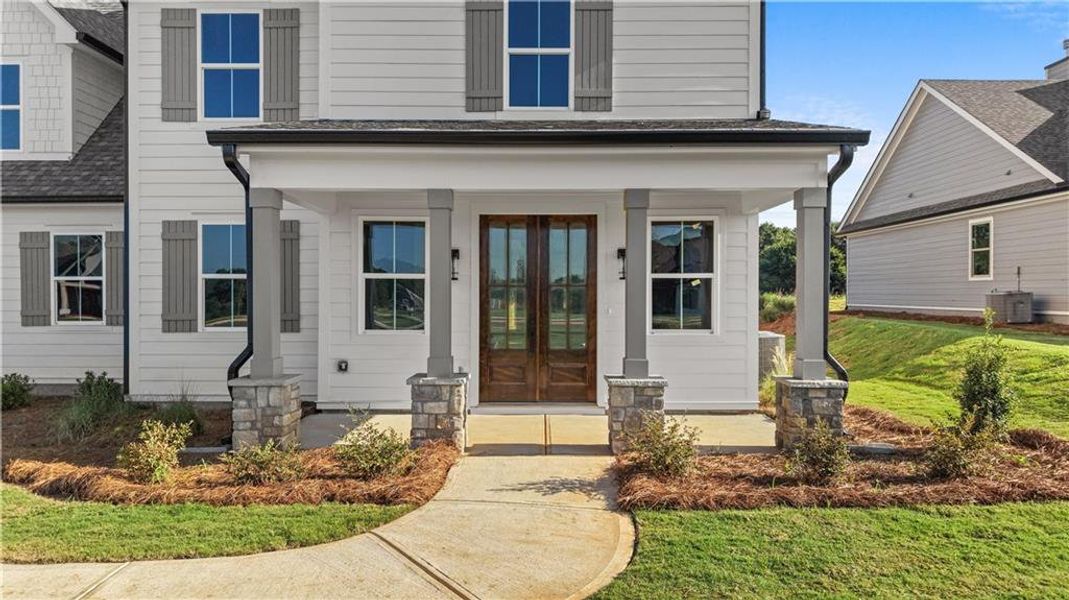 Exterior details and patio area of a home in , Madison (Image 3). Exterior details and patio area of a home in , Madison (Image 3).
