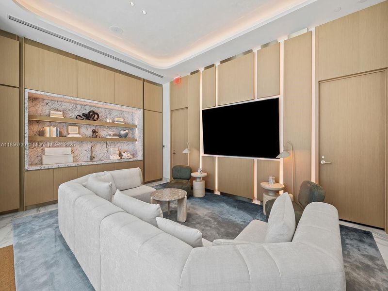 Furnished interior view inside a new home in Casamar, Pompano Beach (Image 7).