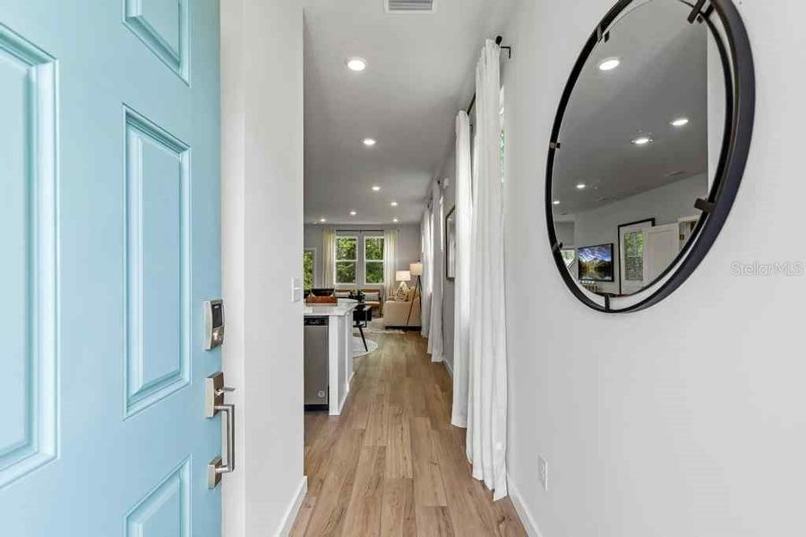 Furnished interior view inside a new home in , Jacksonville (Image 7). Furnished interior view inside a new home in , Jacksonville (Image 7).