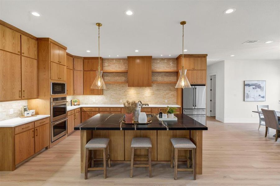 Furnished interior view inside a new home in , Willow Park (Image 15).